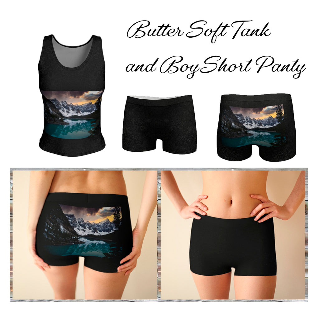 Ultra-Soft Modern Sleep Tank + Shorts